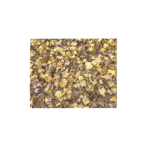 Autumn yellow leaves 120-Piece Wooden Photo Puzzles