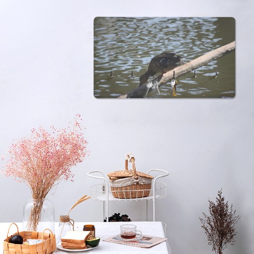 a thirsty duck Wall Mounted Decor Key Holder