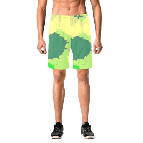 sketch1646782914027_chroma88 Men's All Over Print Elastic Beach Shorts (Model L20)