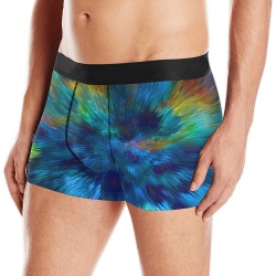 Abstract Digital Art - Glitch Men's All Over Print Boxer Briefs (Model L10)