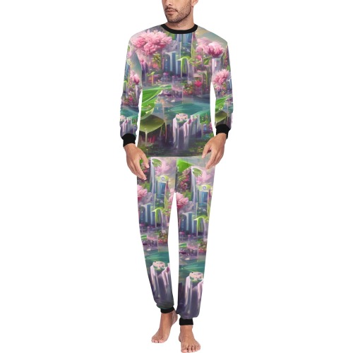 Imagination 010 Men's All Over Print Pajama Set