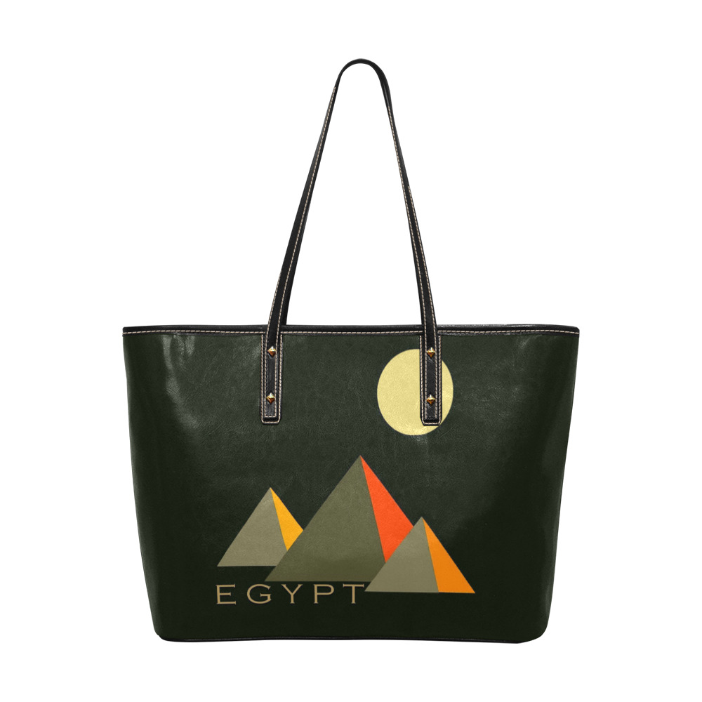EGYPT Chic Leather Tote Bag (Model 1709)