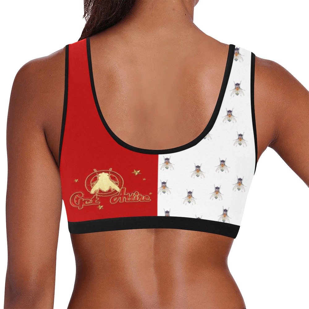 Fly Wear Collectable Fly Women's All Over Print Sports Bra (Model T52)