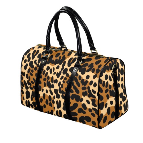 Leopard Patch Small Travel Bag Long Patch
