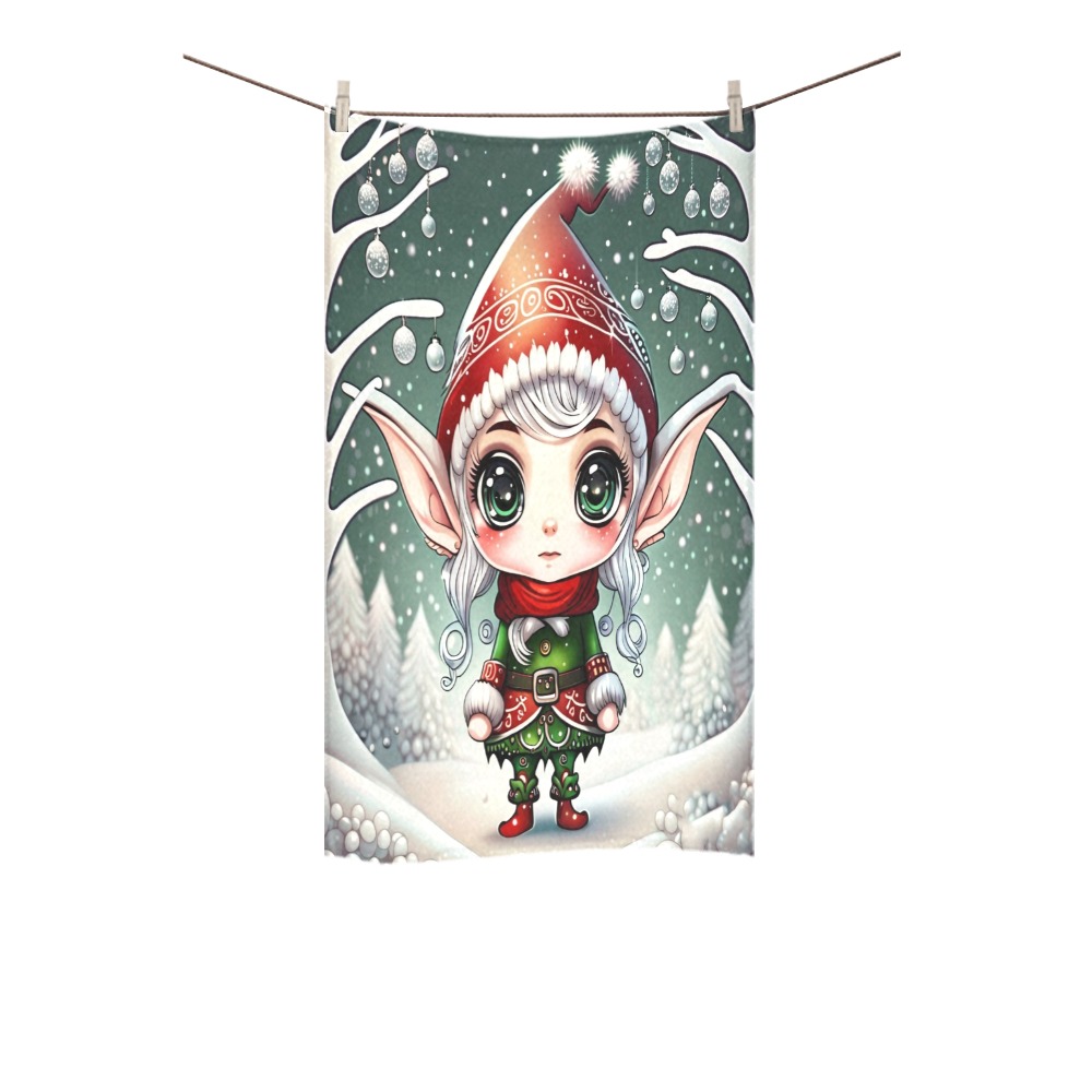 Christmas Elf Custom Towel 16"x28"