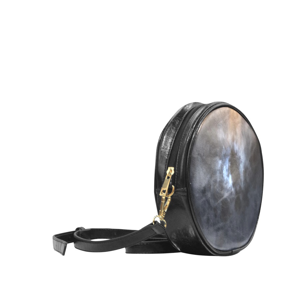 Mystic Moon Collection Round Sling Bag (Model 1647)