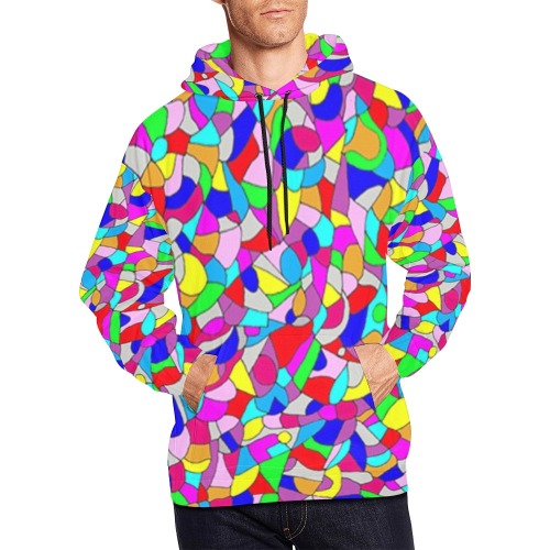 Pebbles on a Beach All Over Print Hoodie for Men (USA Size) (Model H13)