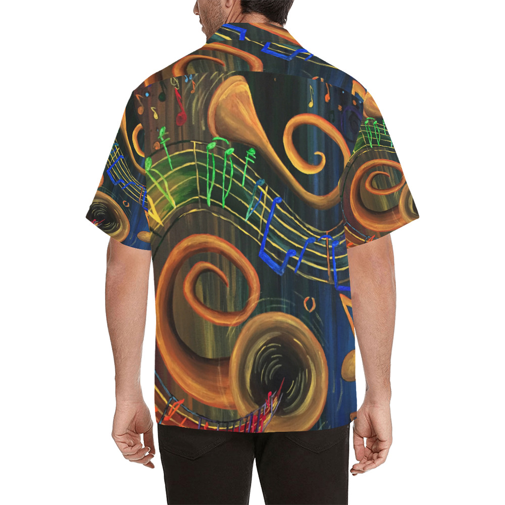The ART of Music Hawaiian Shirt (Model T58)