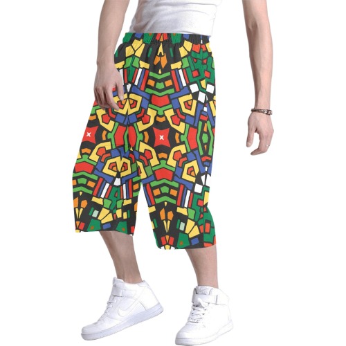 soldier of fortune Men's All Over Print Baggy Shorts (Model L37)