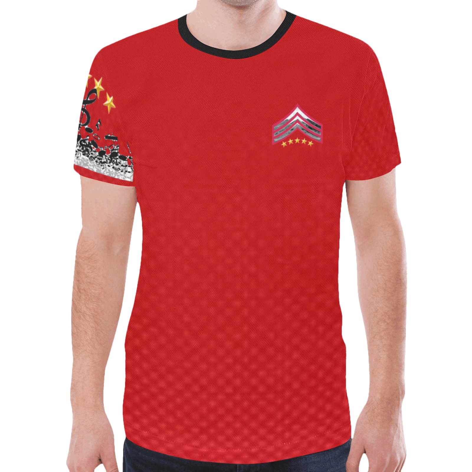 5 Star Lullaby Tee New All Over Print T-shirt for Men (Model T45)