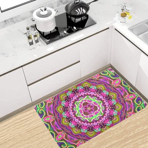 russian mandala 18 Kitchen Mat 32"x20"