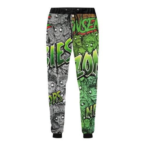 zombies ate my pants Unisex All Over Print Sweatpants (Model L11)