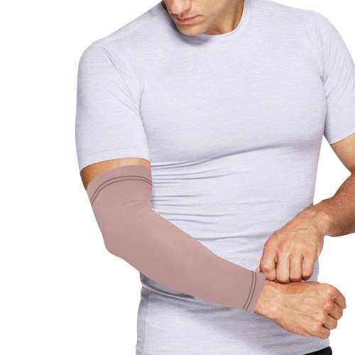 color rosy brown Arm Sleeves (Set of Two)