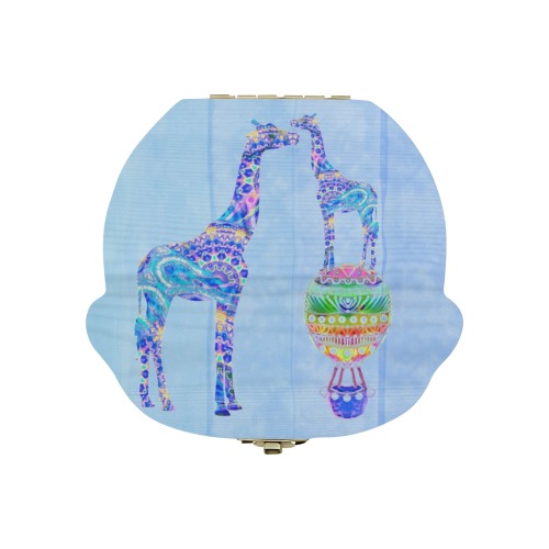 girafes et montgolfiere2 Tooth Box for Boy