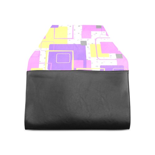 Squares on Dots Clutch Bag (Model 1630)