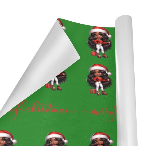 Santa's Helper Gift Wrapping Paper 58"x 23" (1 Roll)