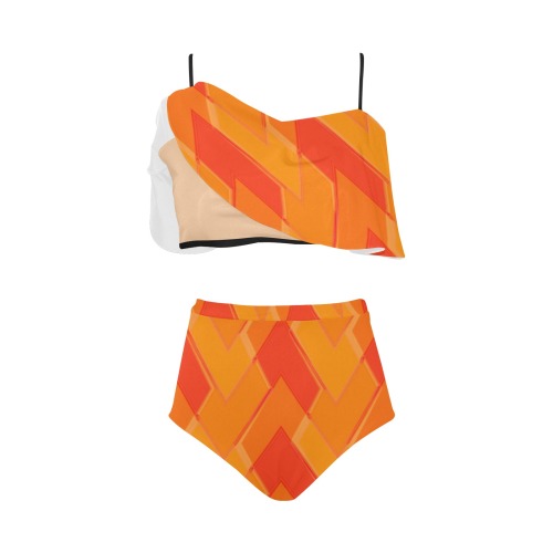 velma-inspired High Waisted Ruffle Bikini Set (Model S13)