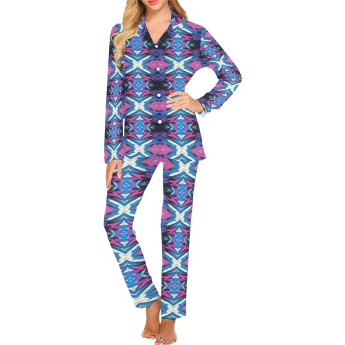 Male&Female Women's Long Pajama Set