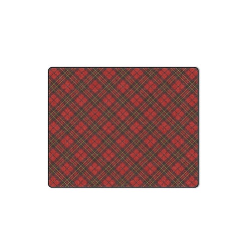 Red tartan plaid winter Christmas pattern holidays Blanket 40"x50"