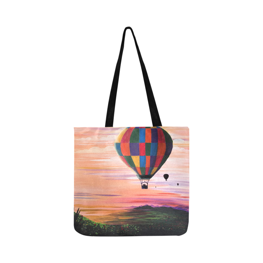 Hot Air Journey Reusable Shopping Bag Model 1660 (Two sides)