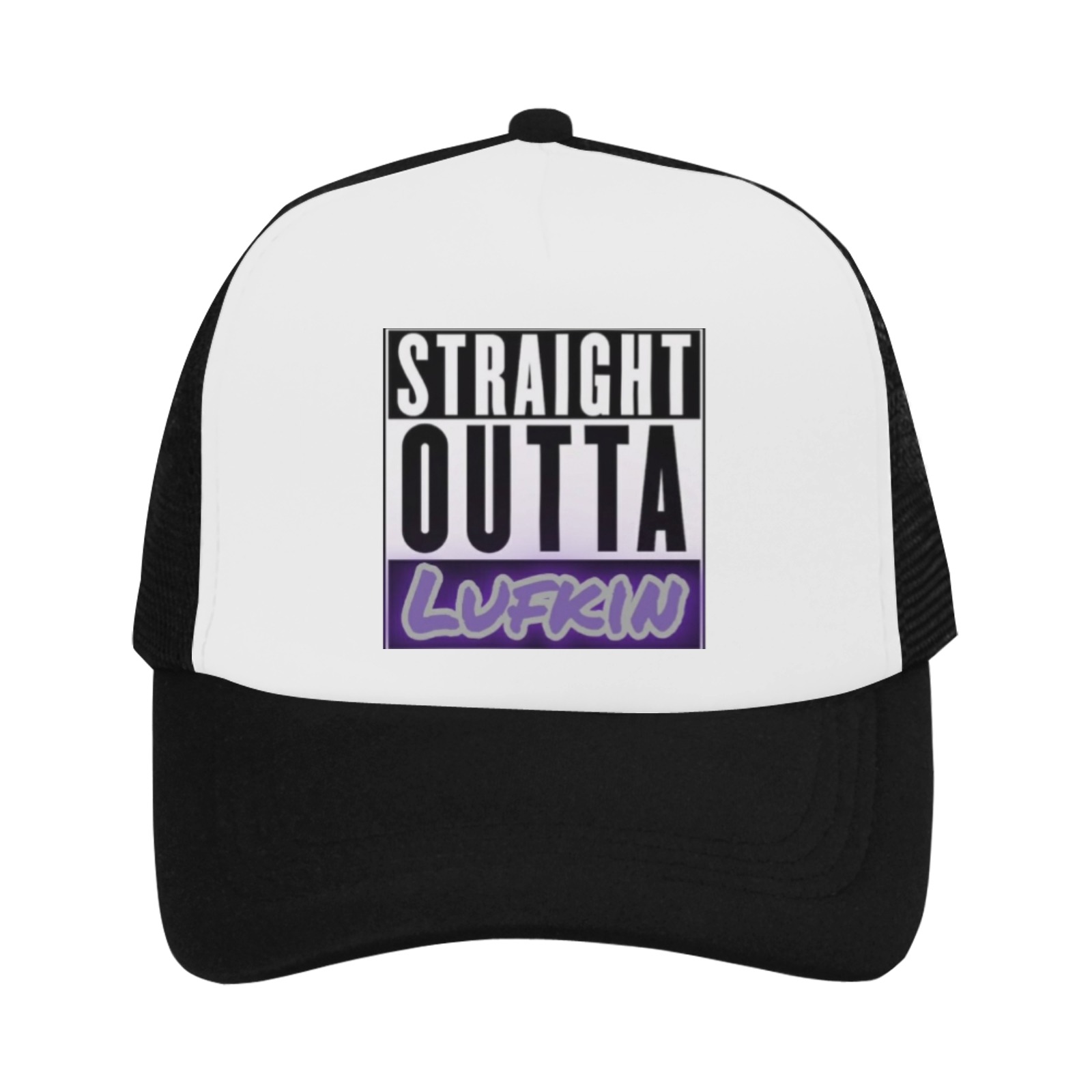 Straight Outta Lufkin Trucker Hat Trucker Hat