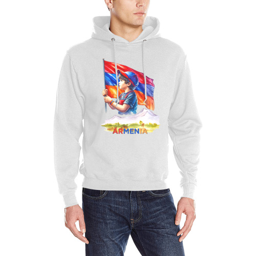 Armenia Men's Classic Hoodie (Model H17)