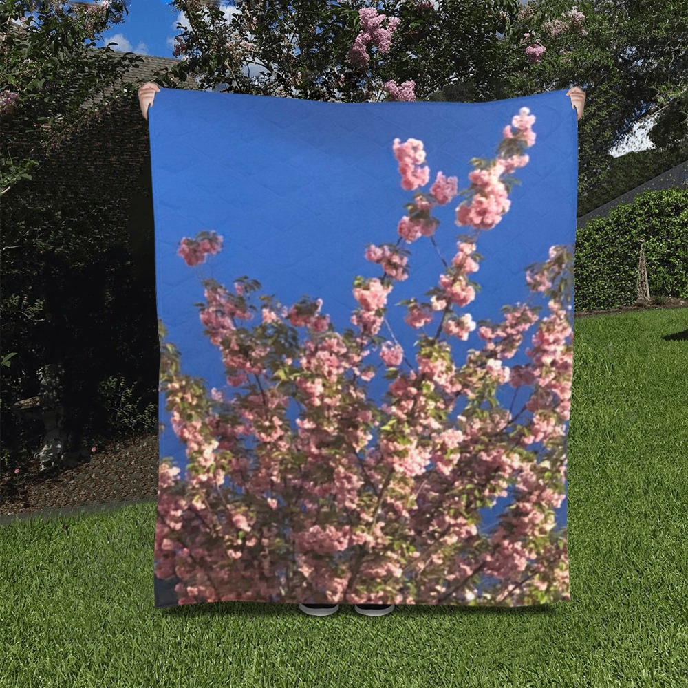 Cherry Tree Collection Quilt 50"x60"