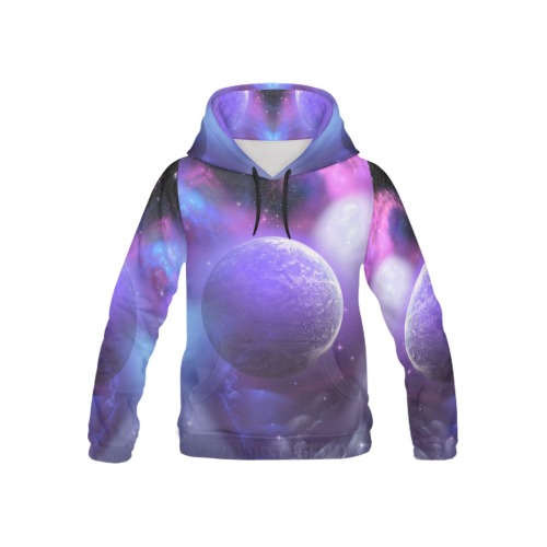Heaven's Hideaway All Over Print Hoodie for Kid (USA Size) (Model H13)