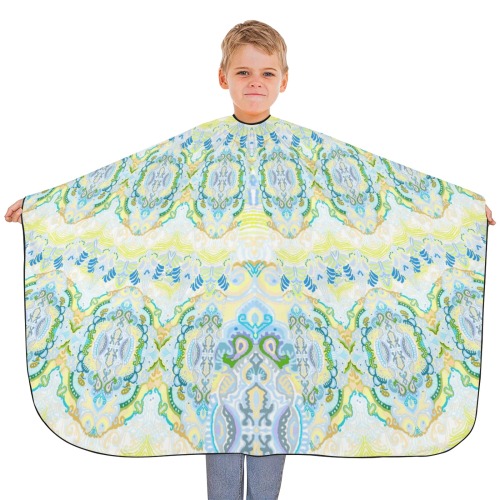 watercolor composition 4 Hair Cutting Cape for Kids