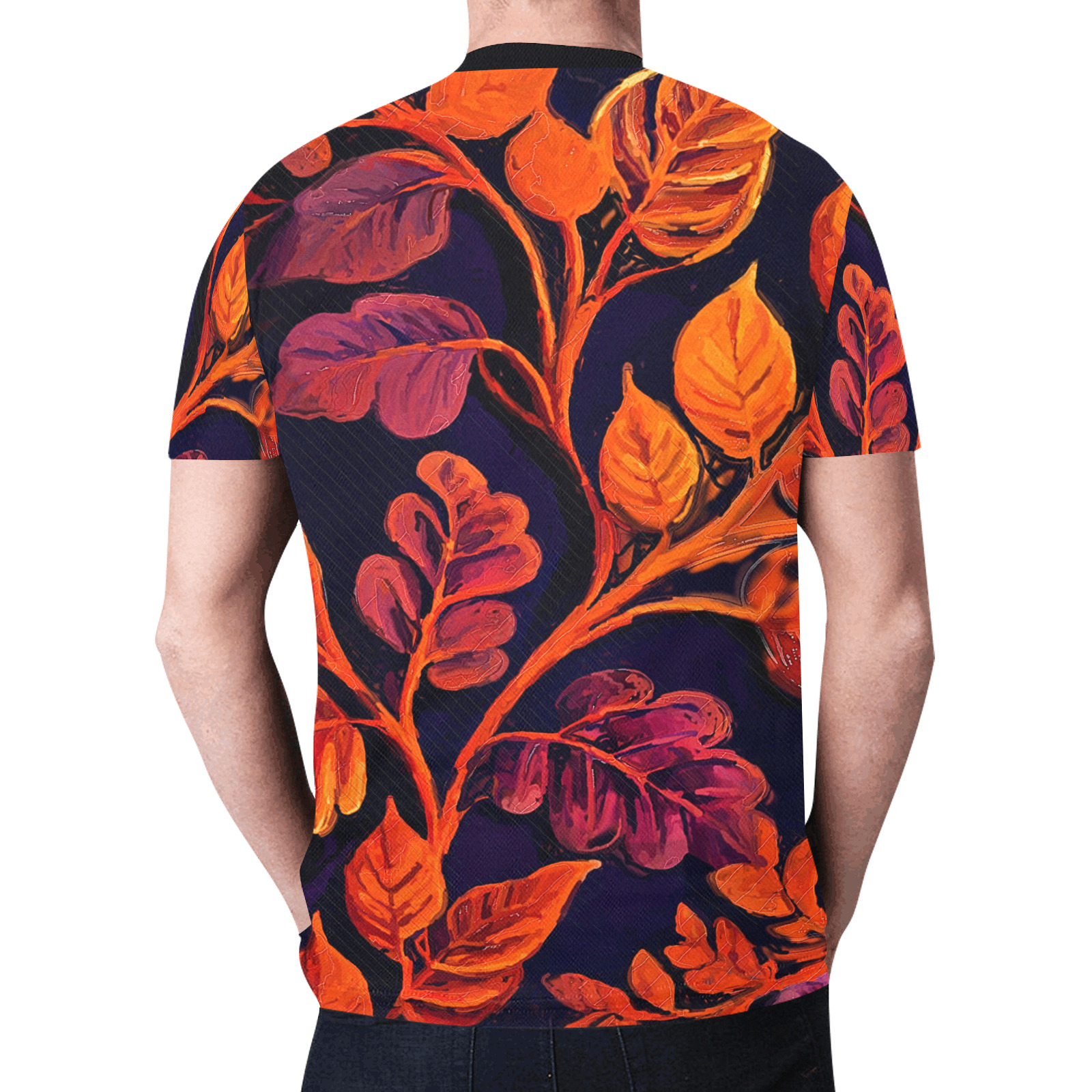 flowers botanic art (10) tshirt New All Over Print T-shirt for Men (Model T45)