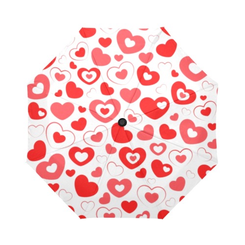 Valentines day Auto-Foldable Umbrella (Model U04)