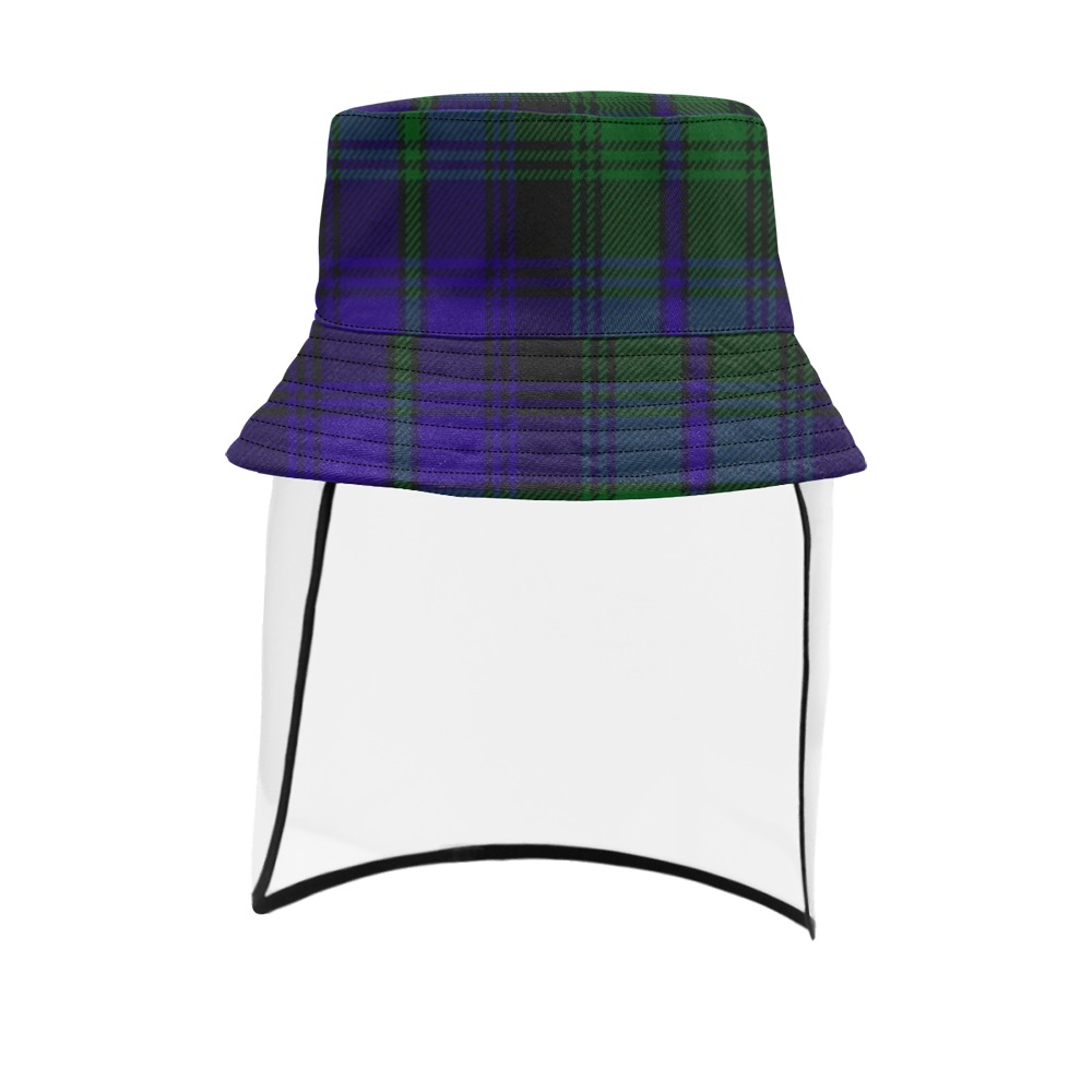 5TH. ROYAL SCOTS OF CANADA TARTAN Women's Bucket Hat (Detachable Face Shield)