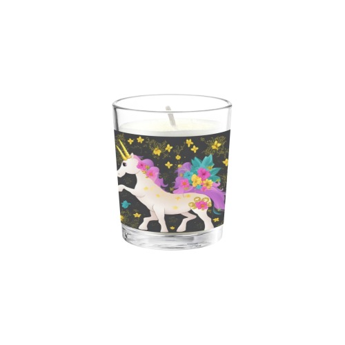The So Extra Unicorn Transparent Candle Cup (Jasmine)