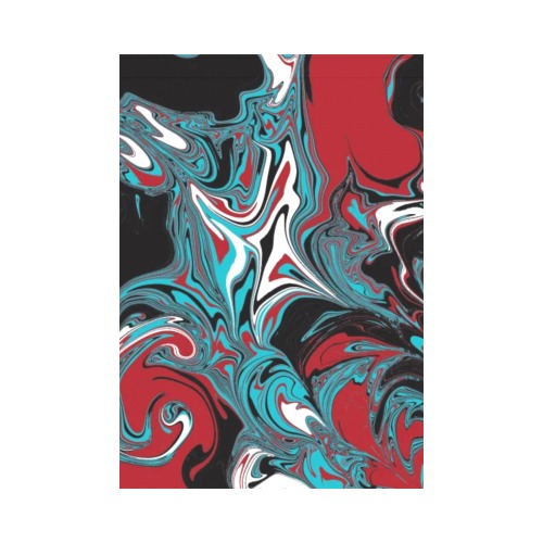 Dark Wave of Colors Garden Flag 28''x40'' (Two Sides Printing)