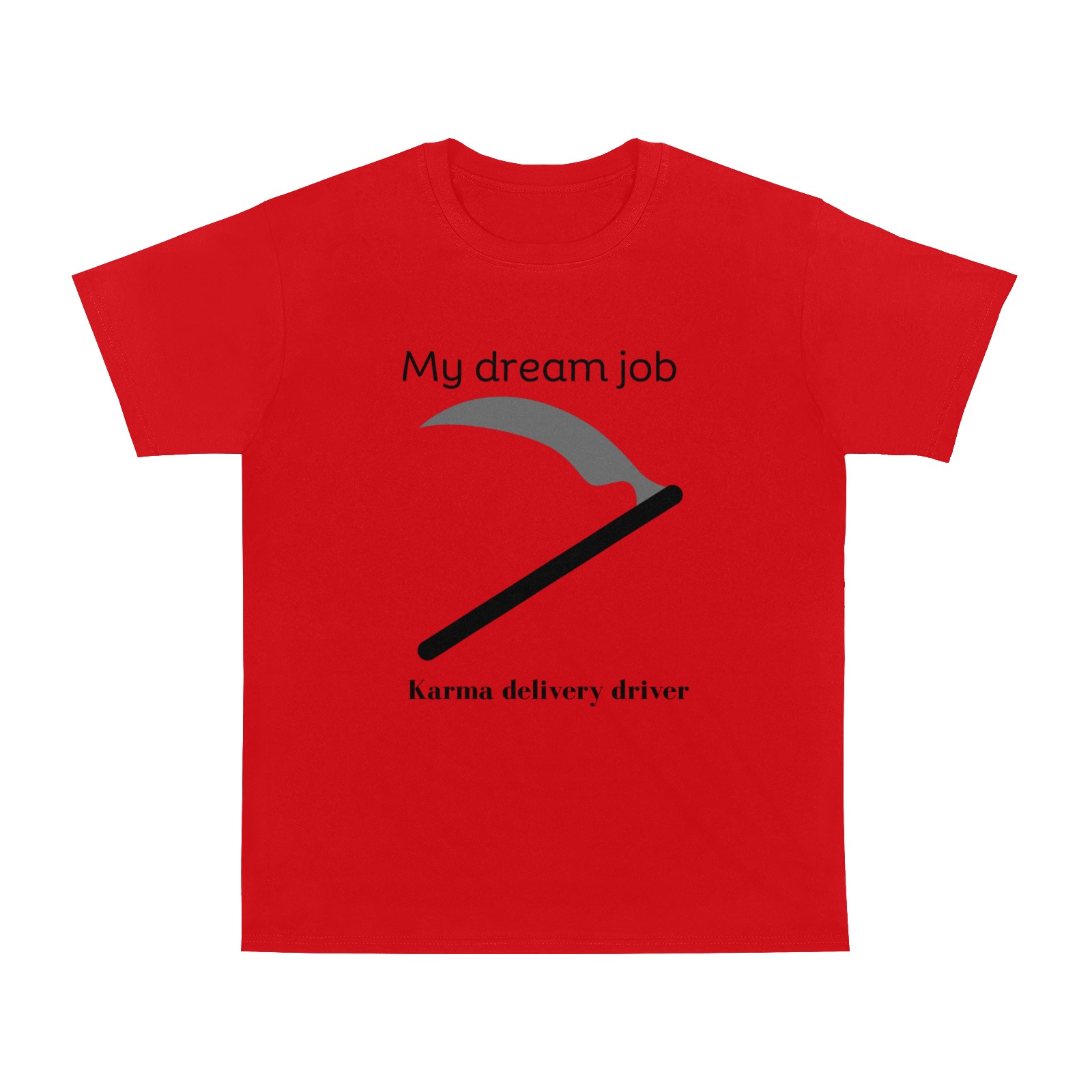 My dream job Men's T-Shirt in USA Size (Two Sides Printing)