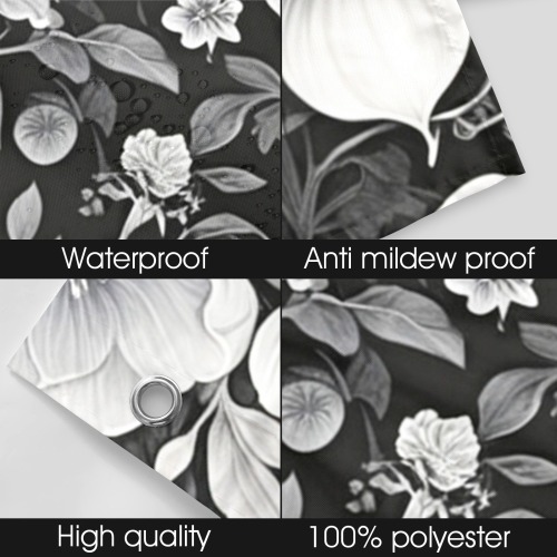 Fabulous Florals 39 Shower Curtain 72"x84"