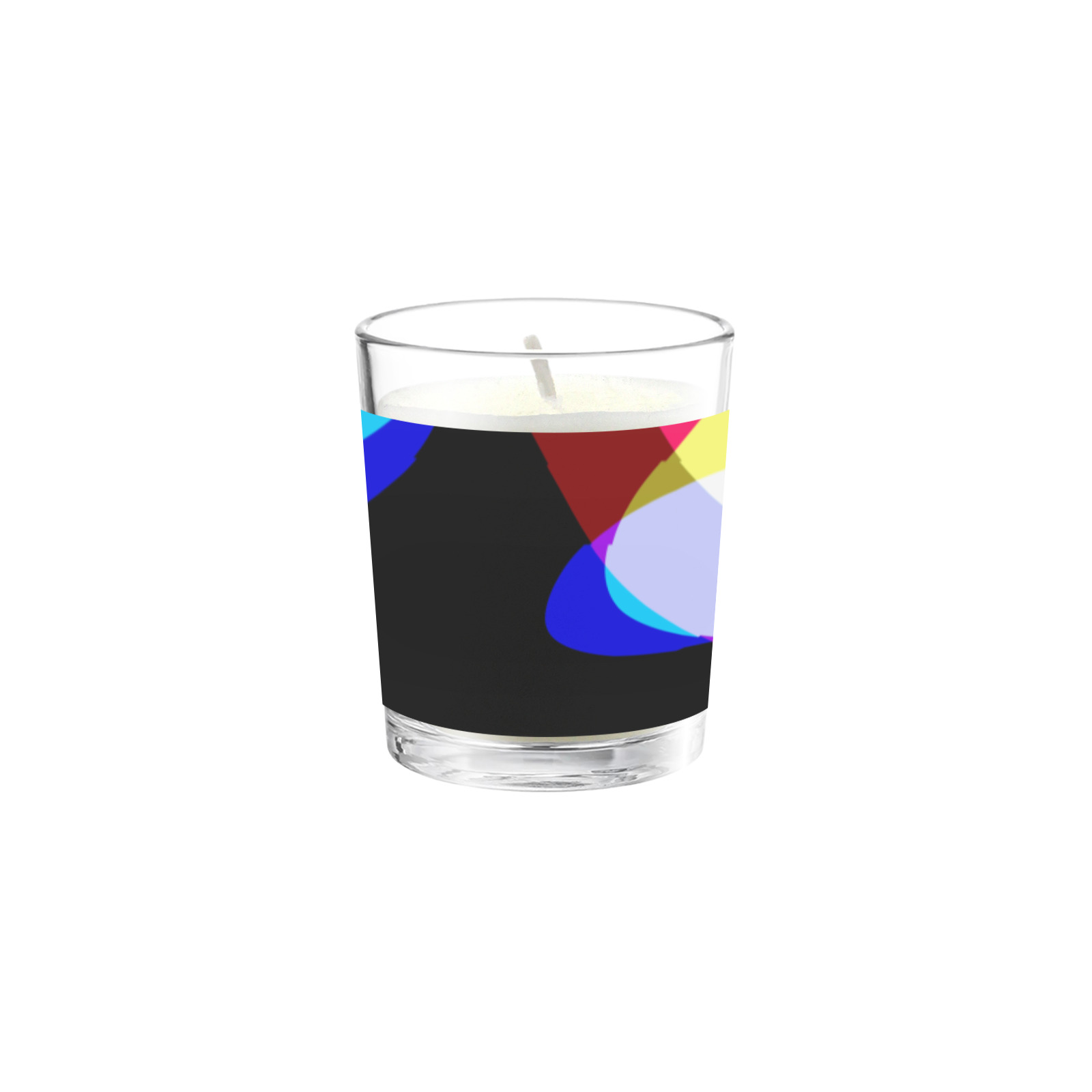 Abstract 2322 Transparent Candle Cup (Jasmine)