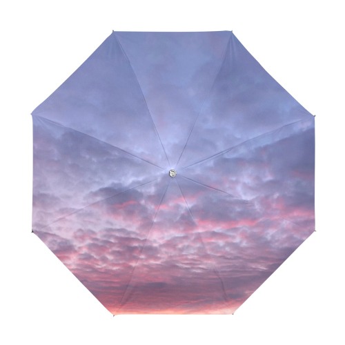Morning Purple Sunrise Collection Anti-UV Foldable Umbrella (U08)