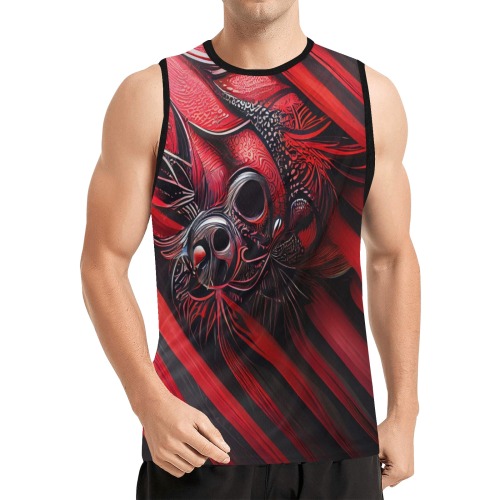 gothic #3 All Over Print Basketball Jersey