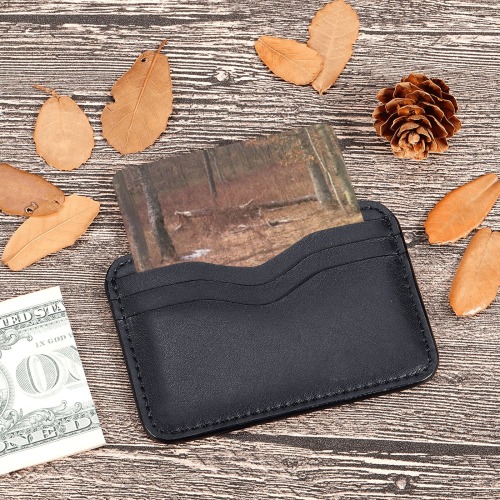 Falling tree in the woods Wallet Insert Card (Two Sides)