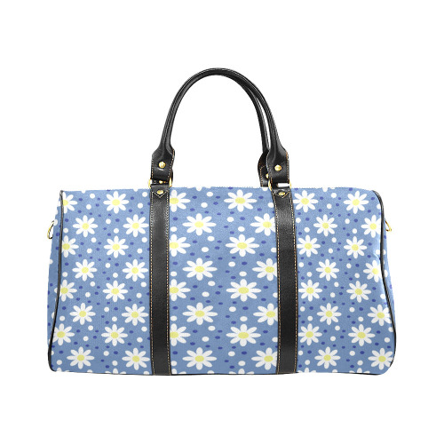 daisy dots blue