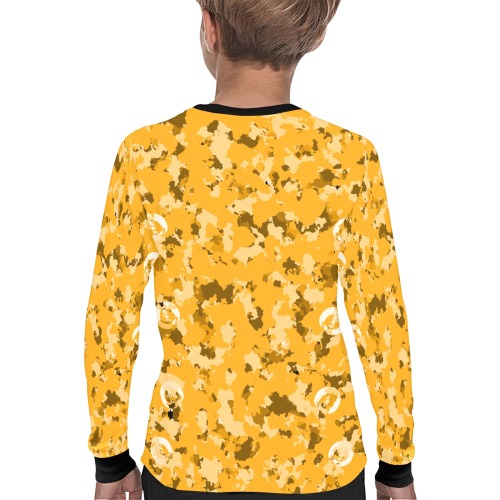 New Project (2) (4) Kids' All Over Print Long Sleeve T-shirt (Model T51)