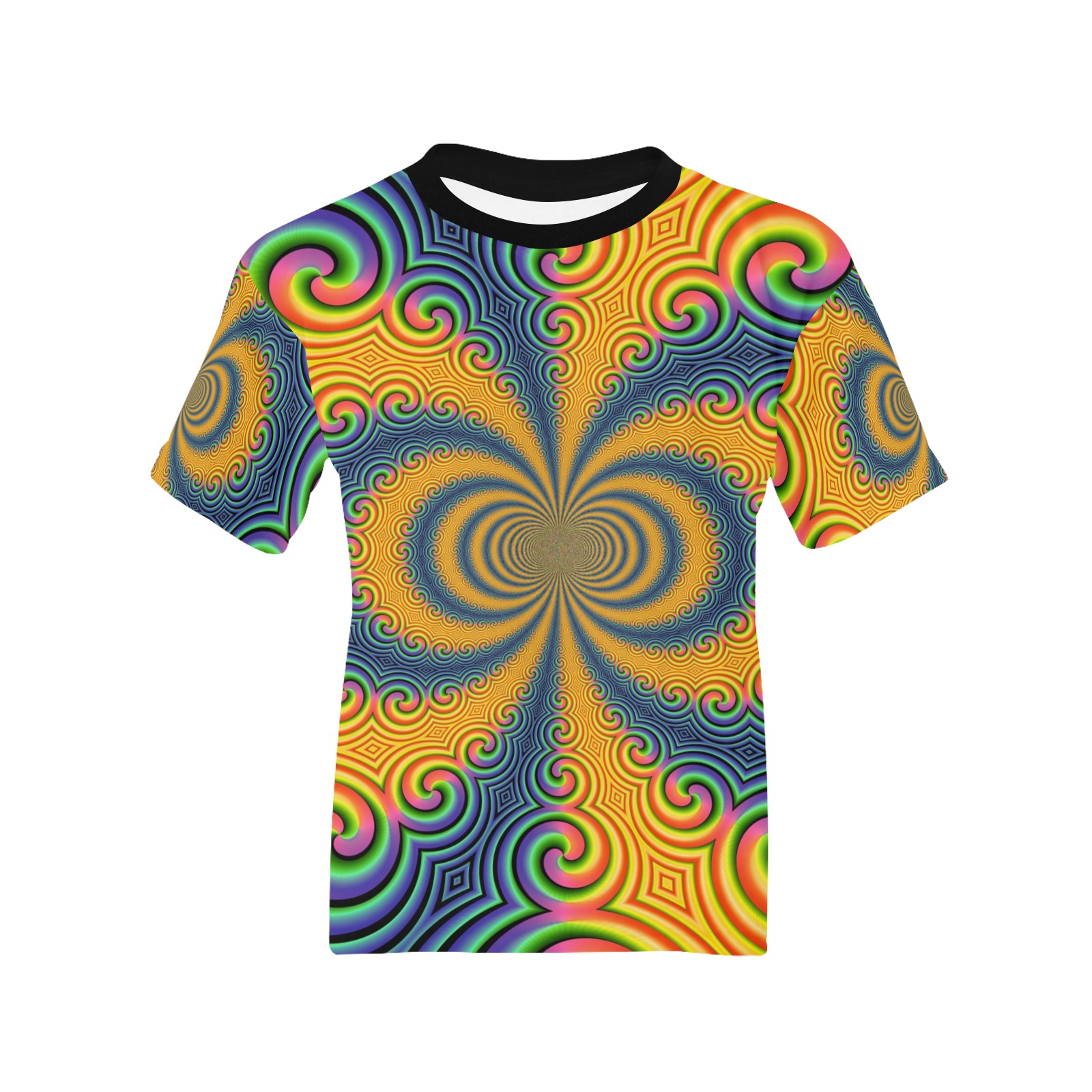 Psychedelic Kids' All Over Print T-shirt (Model T65)