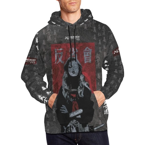 CHANDAL MITOS JAPONESES All Over Print Hoodie for Men (USA Size) (Model H13)