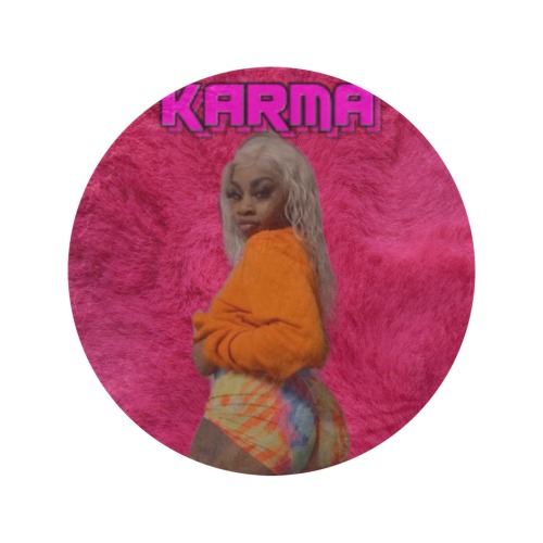 Karma Circle Blankets Circular Ultra-Soft Micro Fleece Blanket 60"