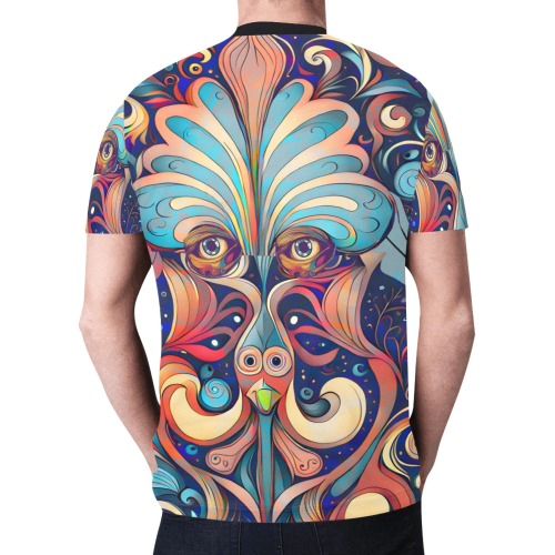 Magician New All Over Print T-shirt for Men (Model T45)