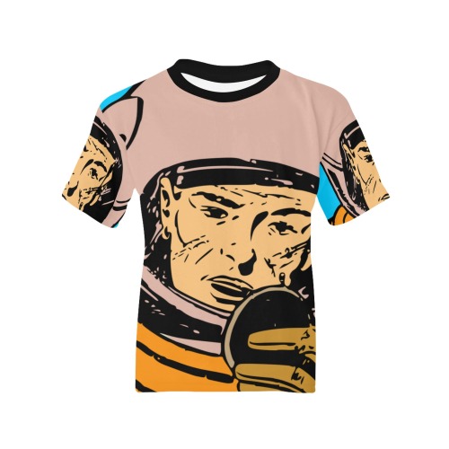 astronaut Kids' All Over Print T-shirt (Model T65)