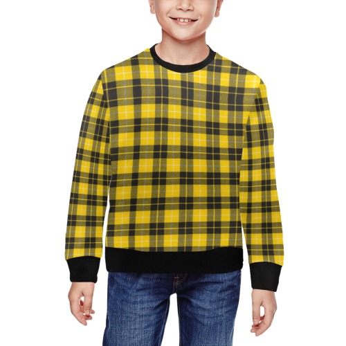 Barclay Dress Modern All Over Print Crewneck Sweatshirt for Kids (Model H29)