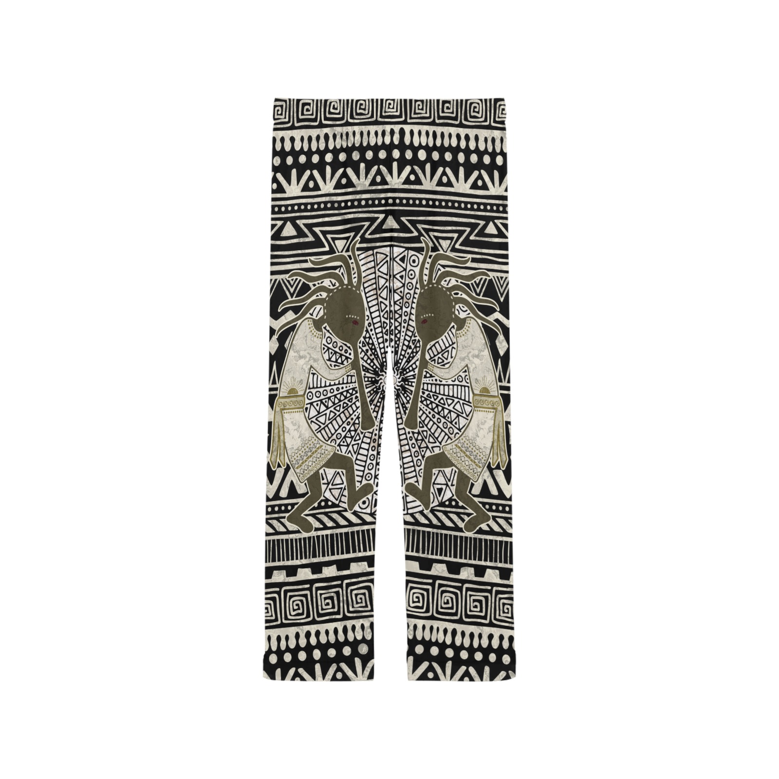 Native American Kokopelli - Ethno Pattern 1 Women's Pajama Trousers