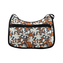 Spring dark garden tropical 3CD Crossbody Bags (Model 1616)